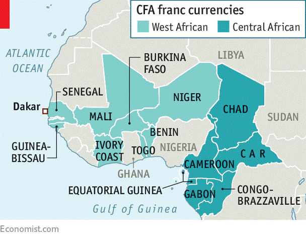 Conociendo sobre las uniones monetarias: El Franco Africano (CFA)